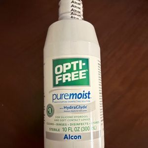 Opti-Free pure moist contact solution